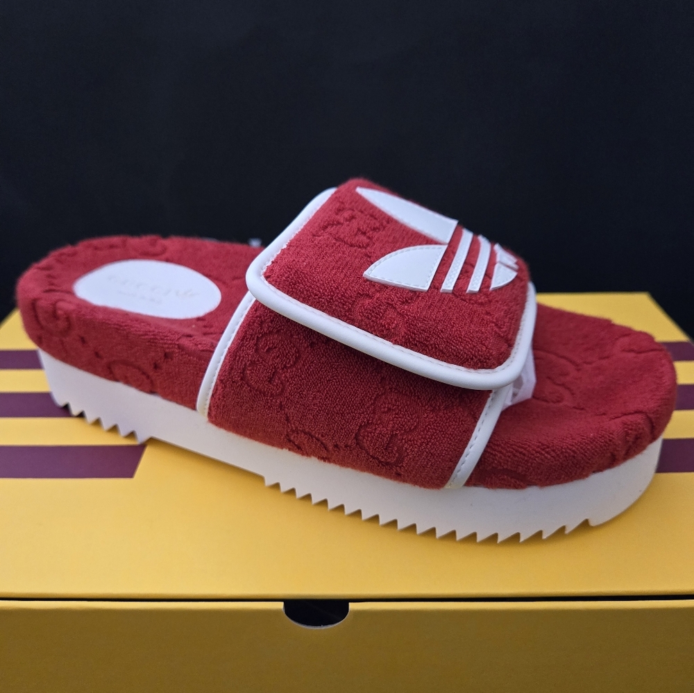 Gucci x Adidas Collaboration Slides